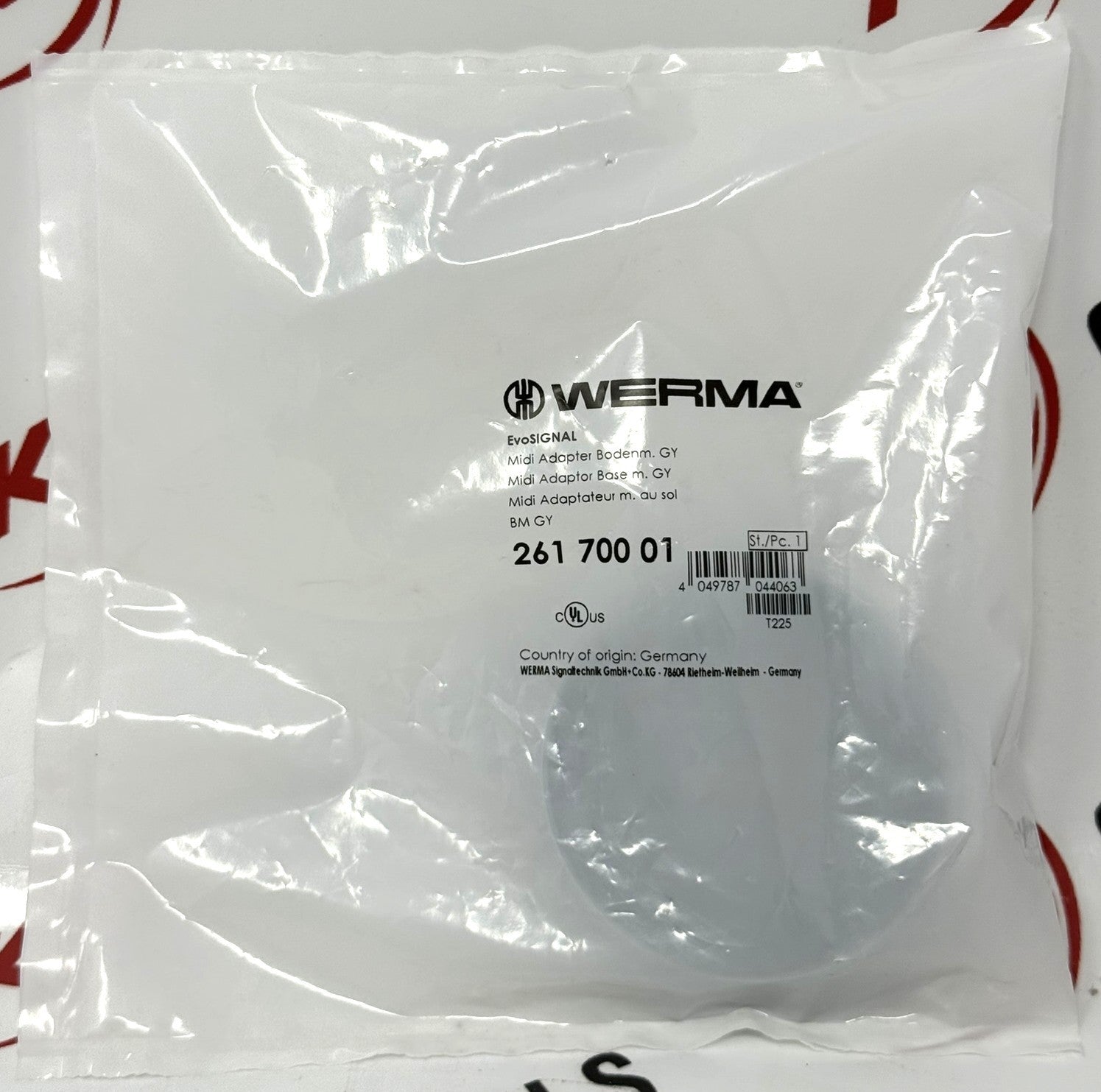WERMA 26170001 EvoSIGNAL Midi Base Mount Adapter0