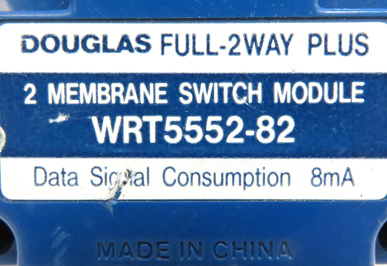 Hubbell Douglas WRT5552-82 Two-Membrane Switch Module Full-2 Way Plus 8mA Input3