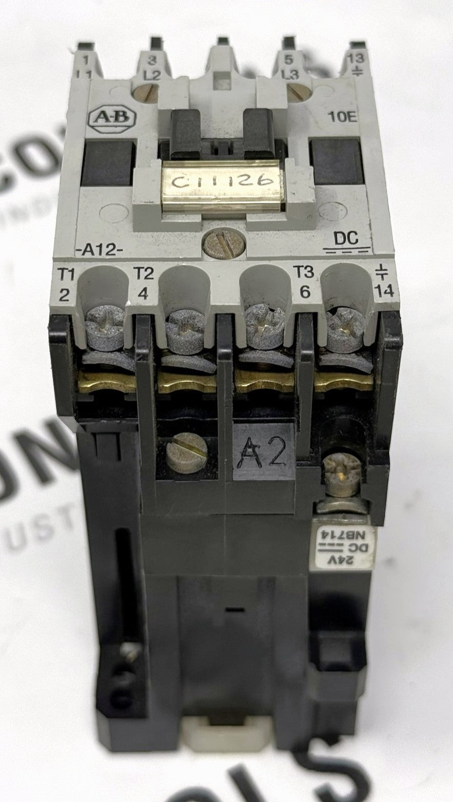 Allen-Bradley 100-A12NZ243 3-Pole 12A Contactor 24VDC Coil2