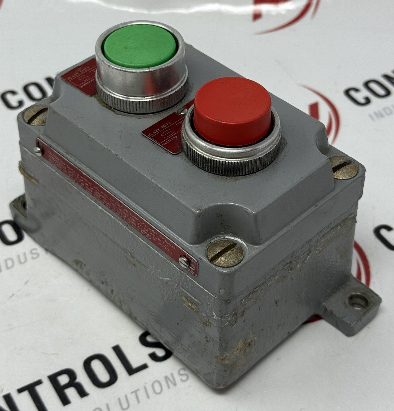 Killark XCS-OB4 Hazardous Location Start Stop Pushbutton Station0