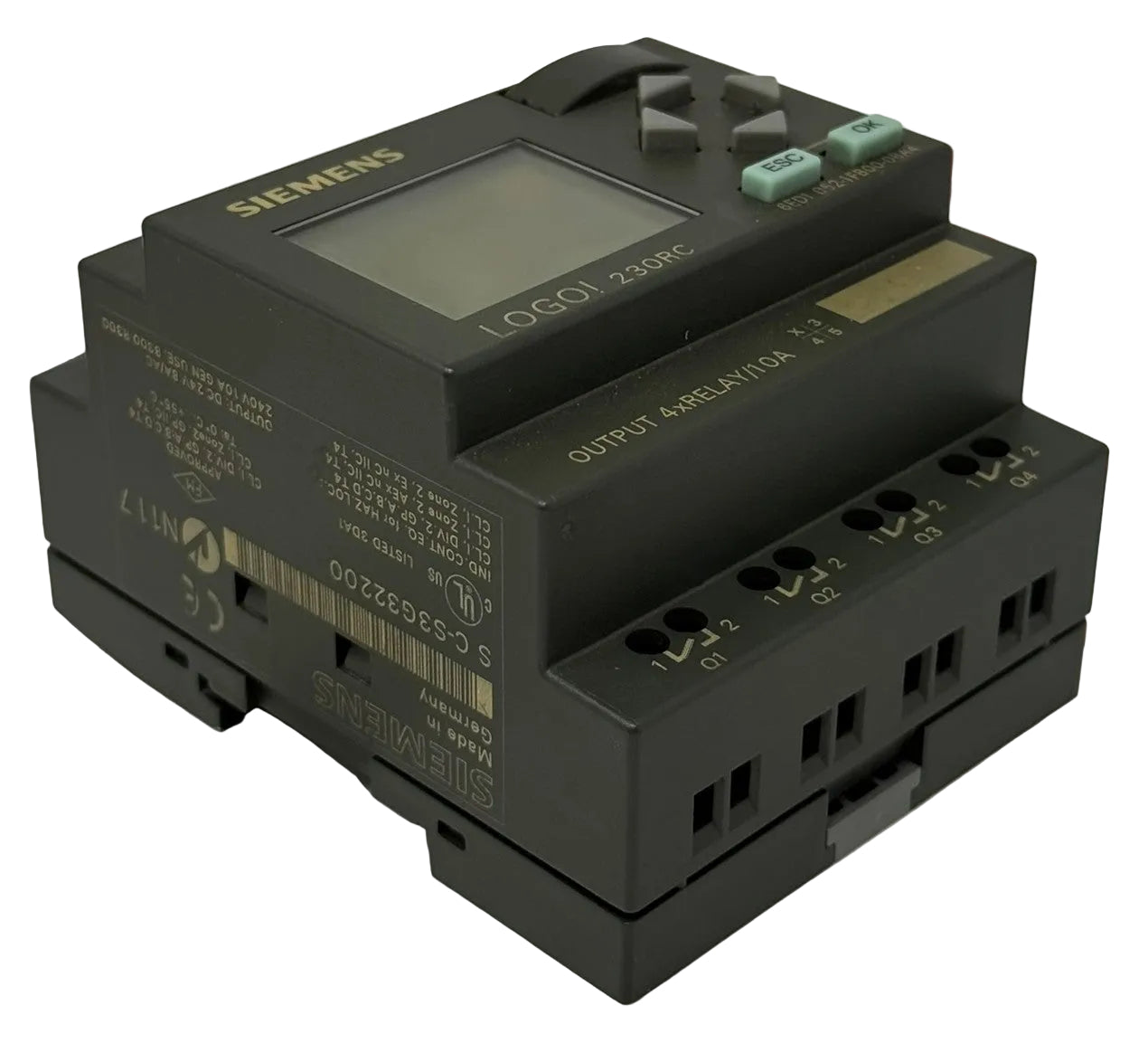 Siemens LOGO! 230RC 6ED1052-1FB00-0BA4 Logic Module Relay1