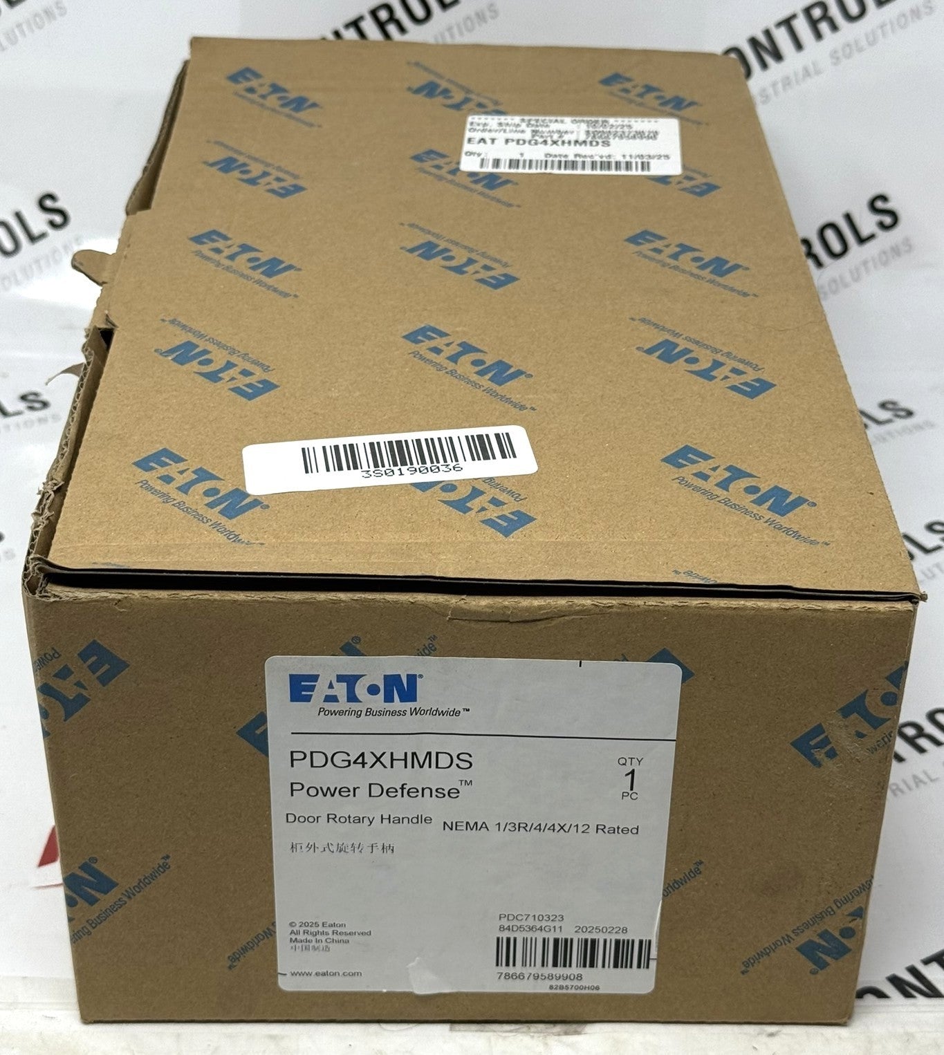 Eaton PDG4XHMDS Power Defense Rotary Door Handle Mechanism Kit0