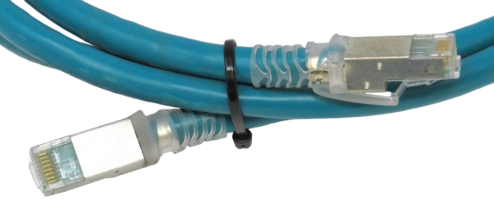 Allen-Bradley 1585J-M8HBJM-2 RJ45 Shielded Ethernet Cable 2M 600V PVC Teal1