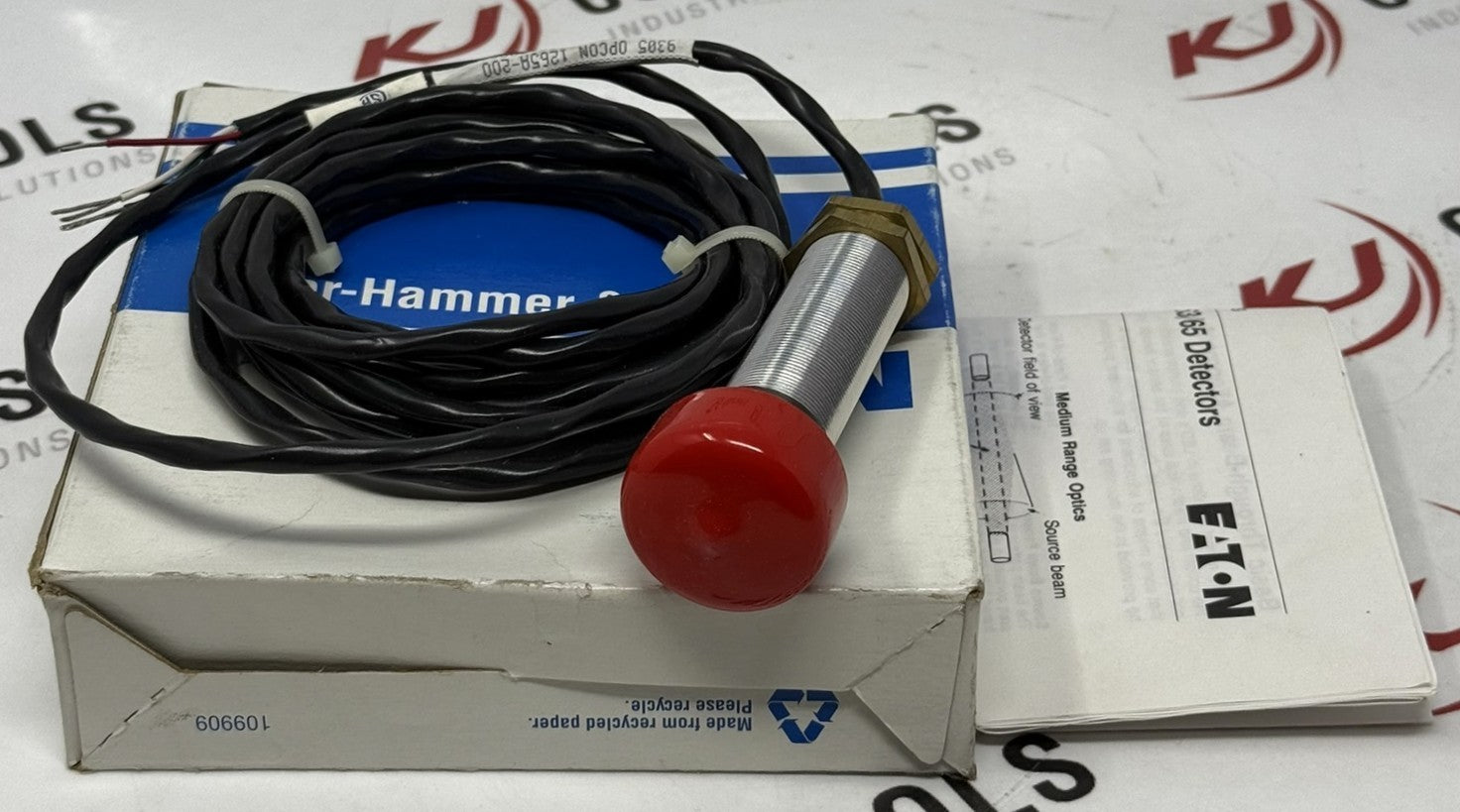 Eaton Cutler-Hammer 1265A-200 Photoelectric Detector Head 9ft1