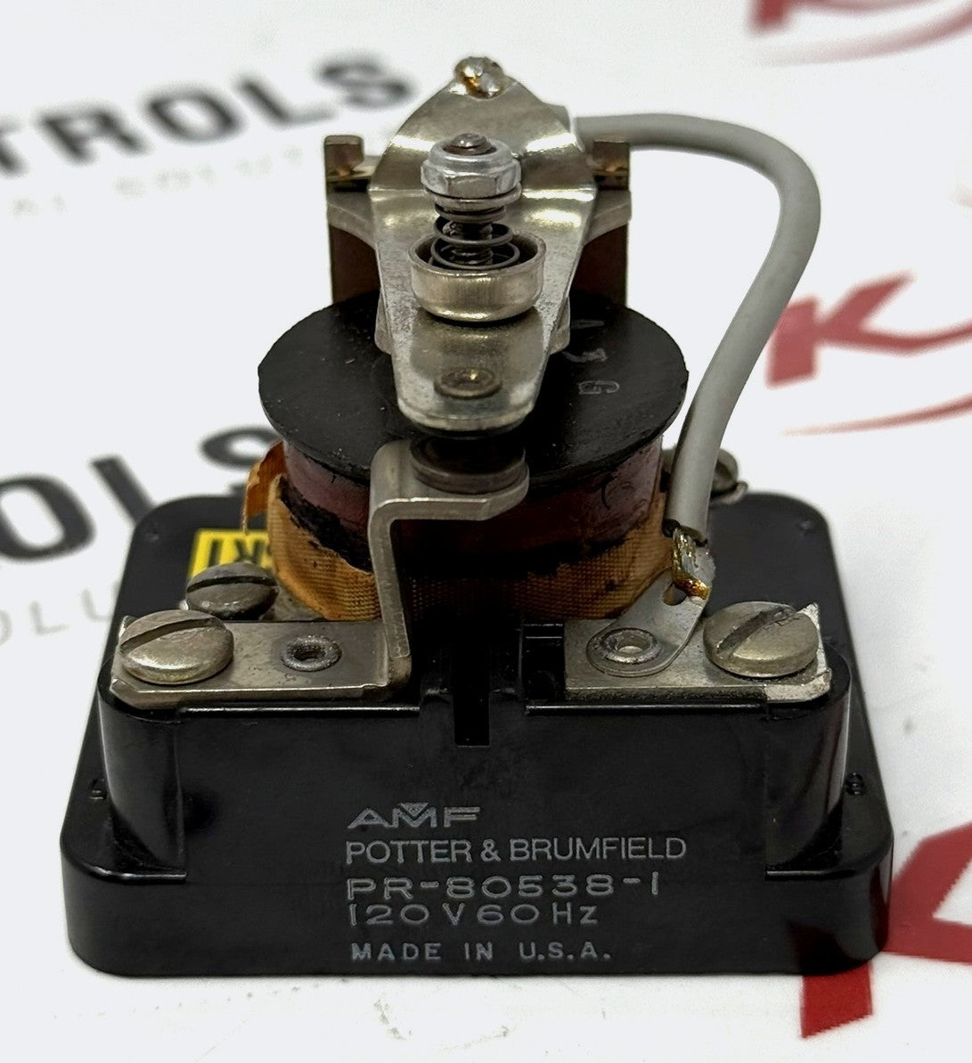 Potter & Brumfield PR-80538-1 25A Power Relay 120VAC 60Hz0