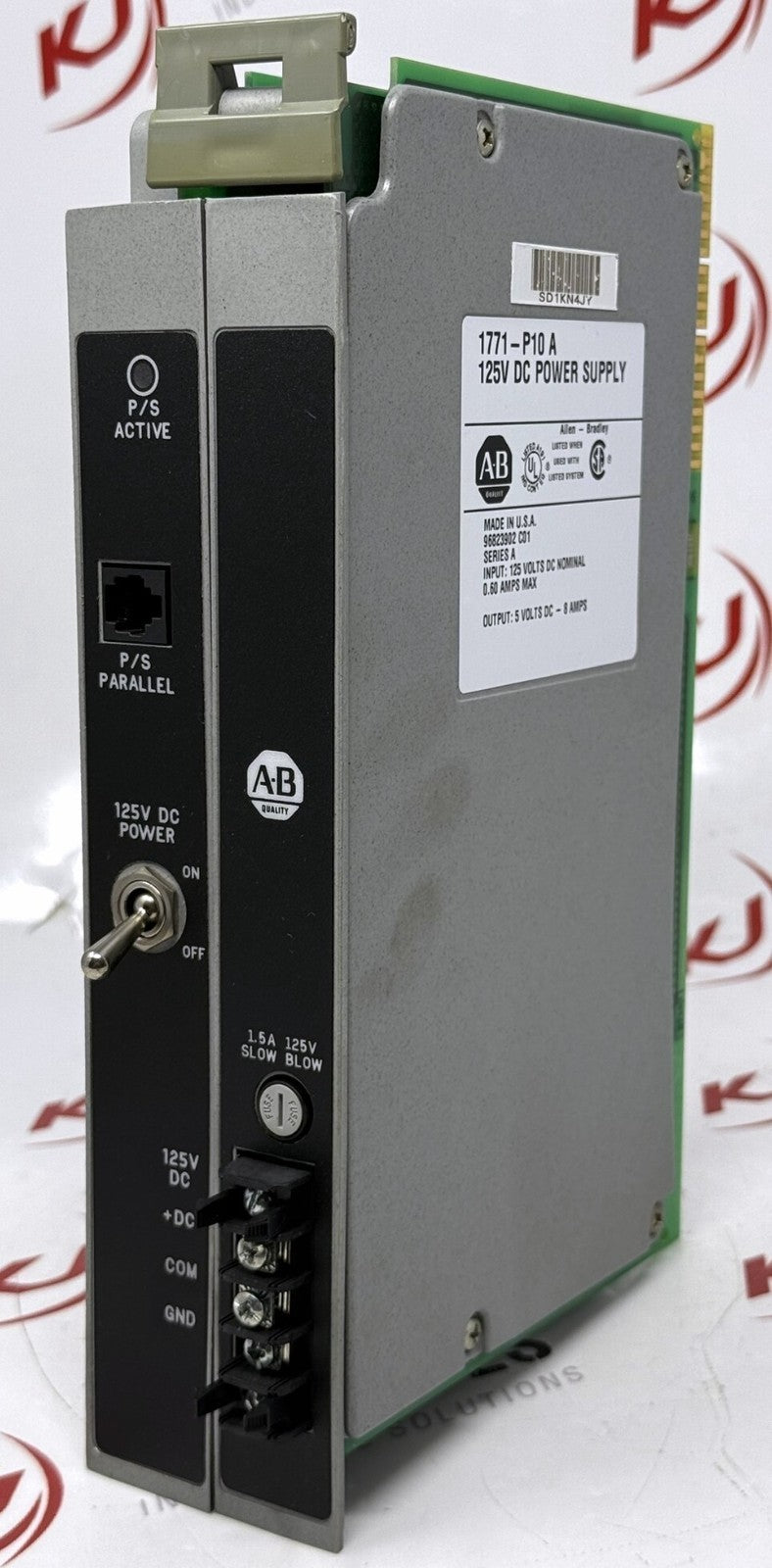 Allen-Bradley 1771-P10 Bulletin 1771 PLC Power Supply Module 125VDC 5VDC 8A0