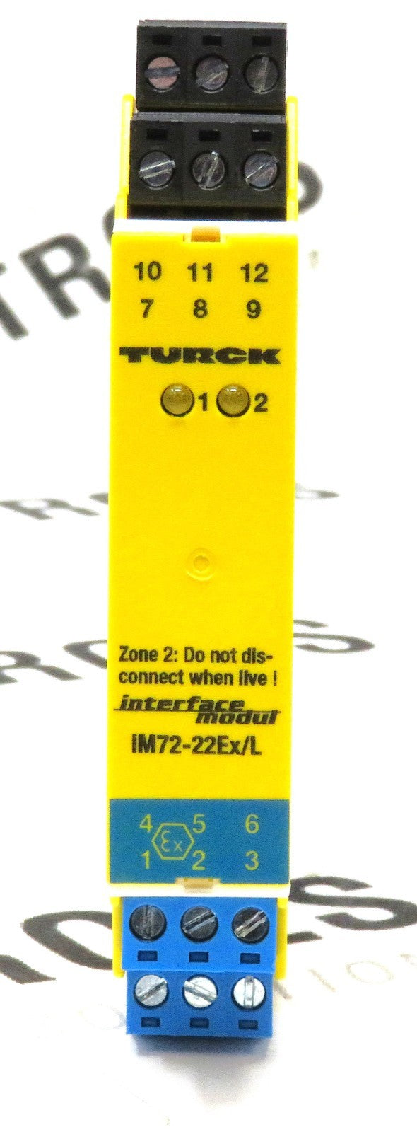 Turck IM72-22Ex/L 7520702 Solenoid Driver 24VDC 2-Ch Interface Module1