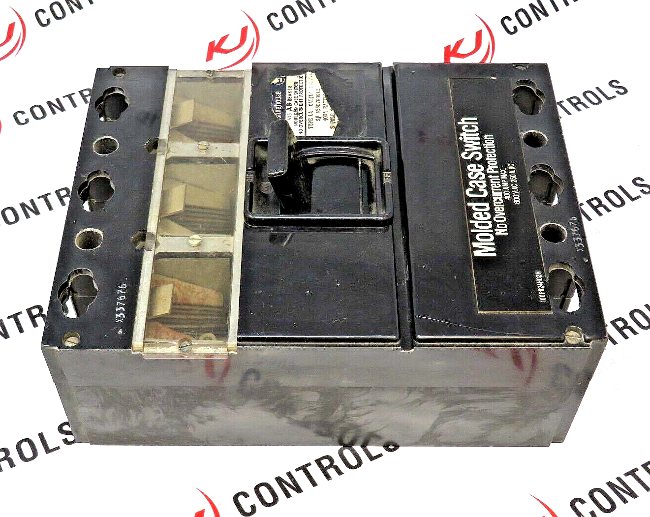 Westinghouse LA7100CNW Type LA 400A 3P Moulded Case Switch No Overcurrent/Trip