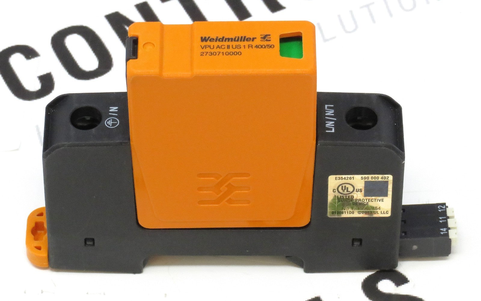 Weidmüller 2730710000 VPU AC II US 1 R 400/50 Surge Protection Device2