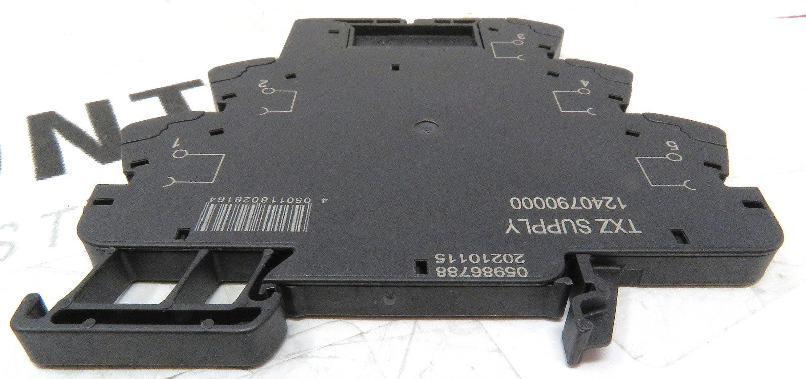 Weidmüller 1240790000 TXZ Supply Relay Base Socket 6.2mm DIN Rail Mount2