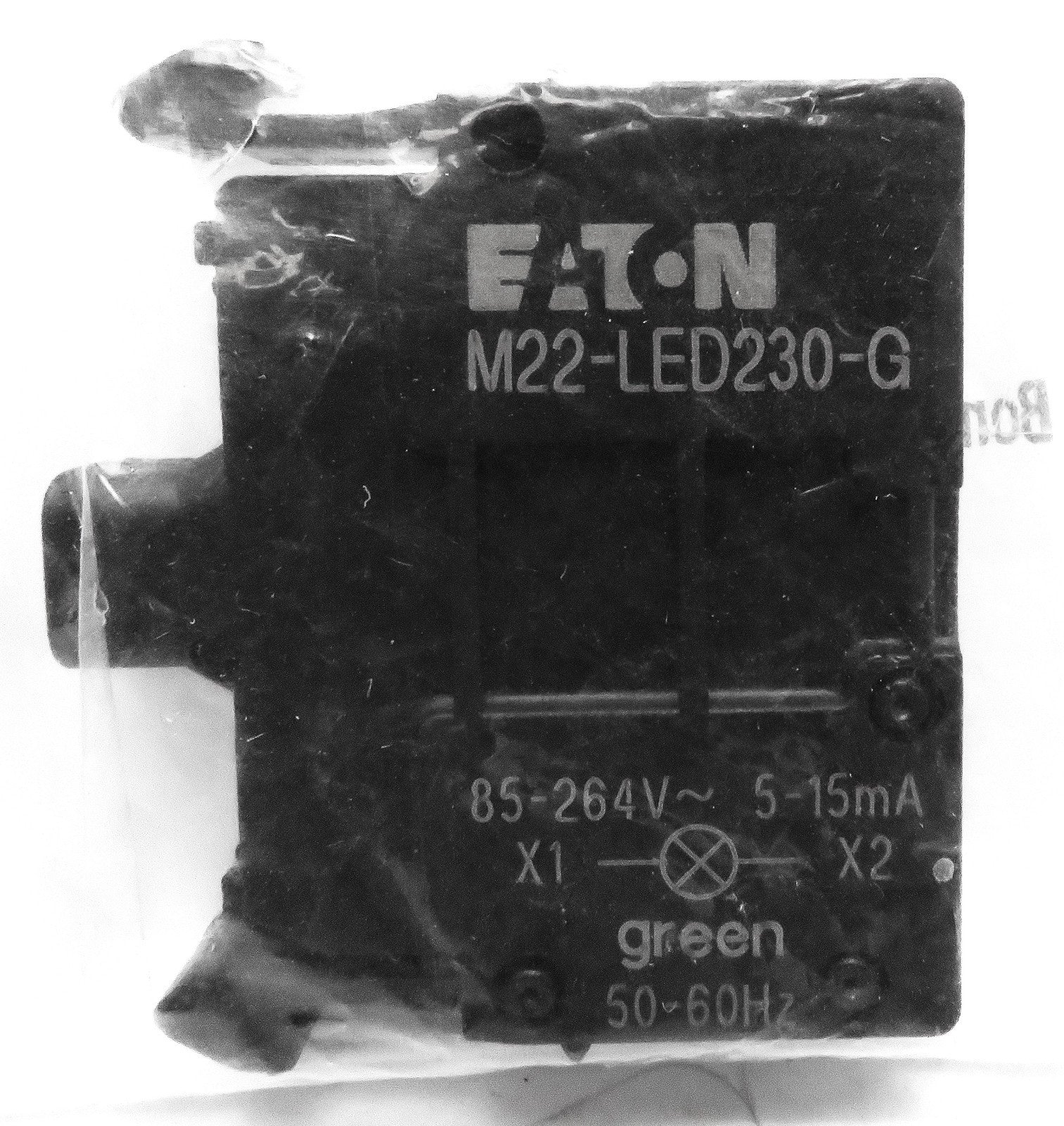 Eaton M22-LED230-G Light Block Green LED 85-264V AC RMQ-Titan Series3