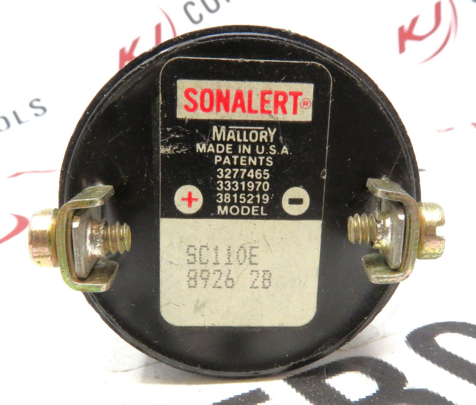 Mallory Sonalert SC110E 120V Continuous Alarm Transducer 78dBA 1.9kHz3