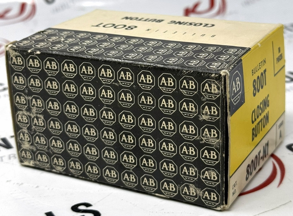 Allen-Bradley 800T-N1 30mm Grey Closing Button (Box of 10)1