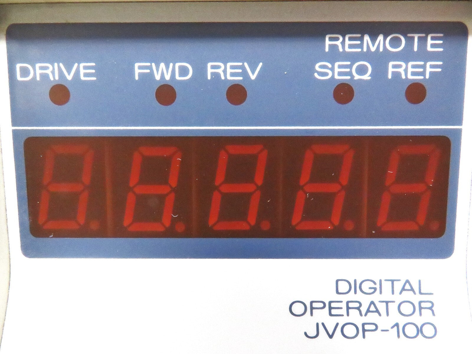 Yaskawa Electric JVOP-100 Digital Operator Keypad for Varispeed Drives3