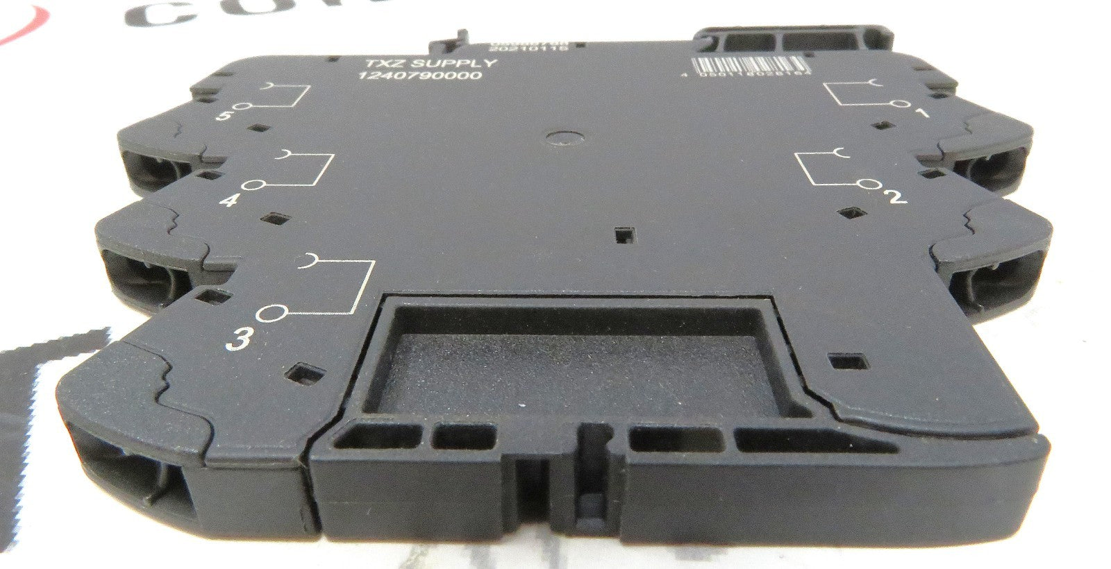 Weidmüller 1240790000 TXZ Supply Relay Base Socket 6.2mm DIN Rail Mount3