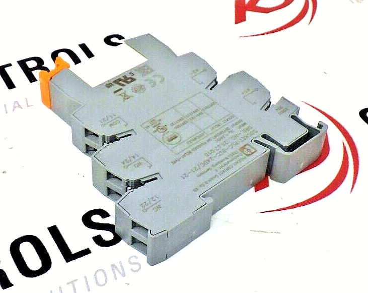 Phoenix Contact PLC-BSC-24DC/21-21 Relay Base & REL-MR-24DC/21-21 DPDT Relay 8A