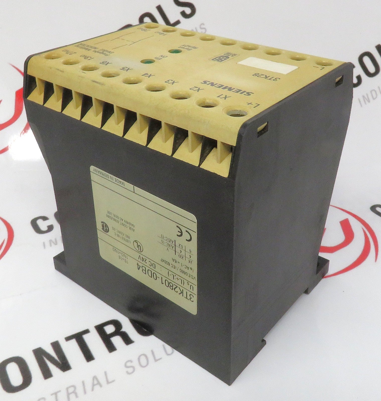 Siemens 3TK2801-0DB4 Safety Contactor Relay 24VDC 1NO+1NO DIN Mount1
