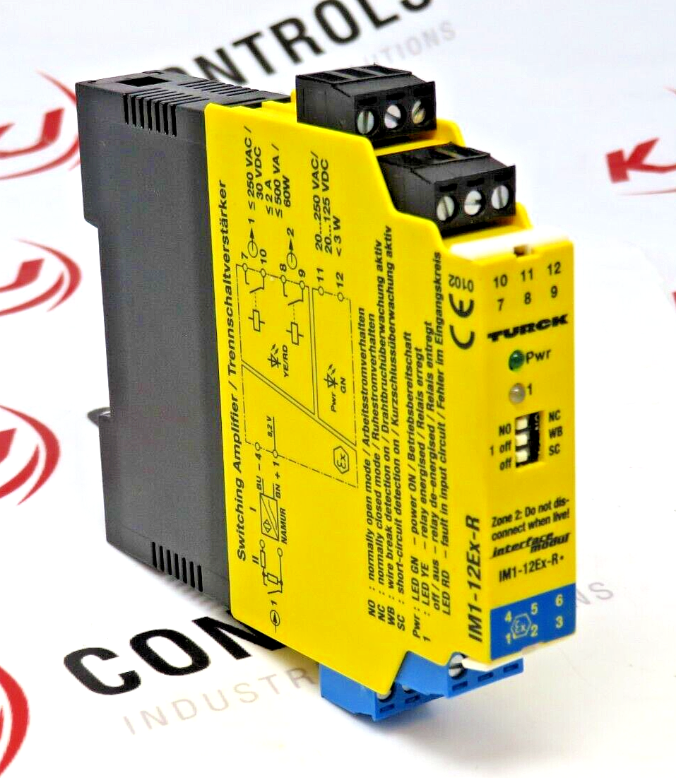 TURCK IM1-12EX-R Isolating Switching Amplifier