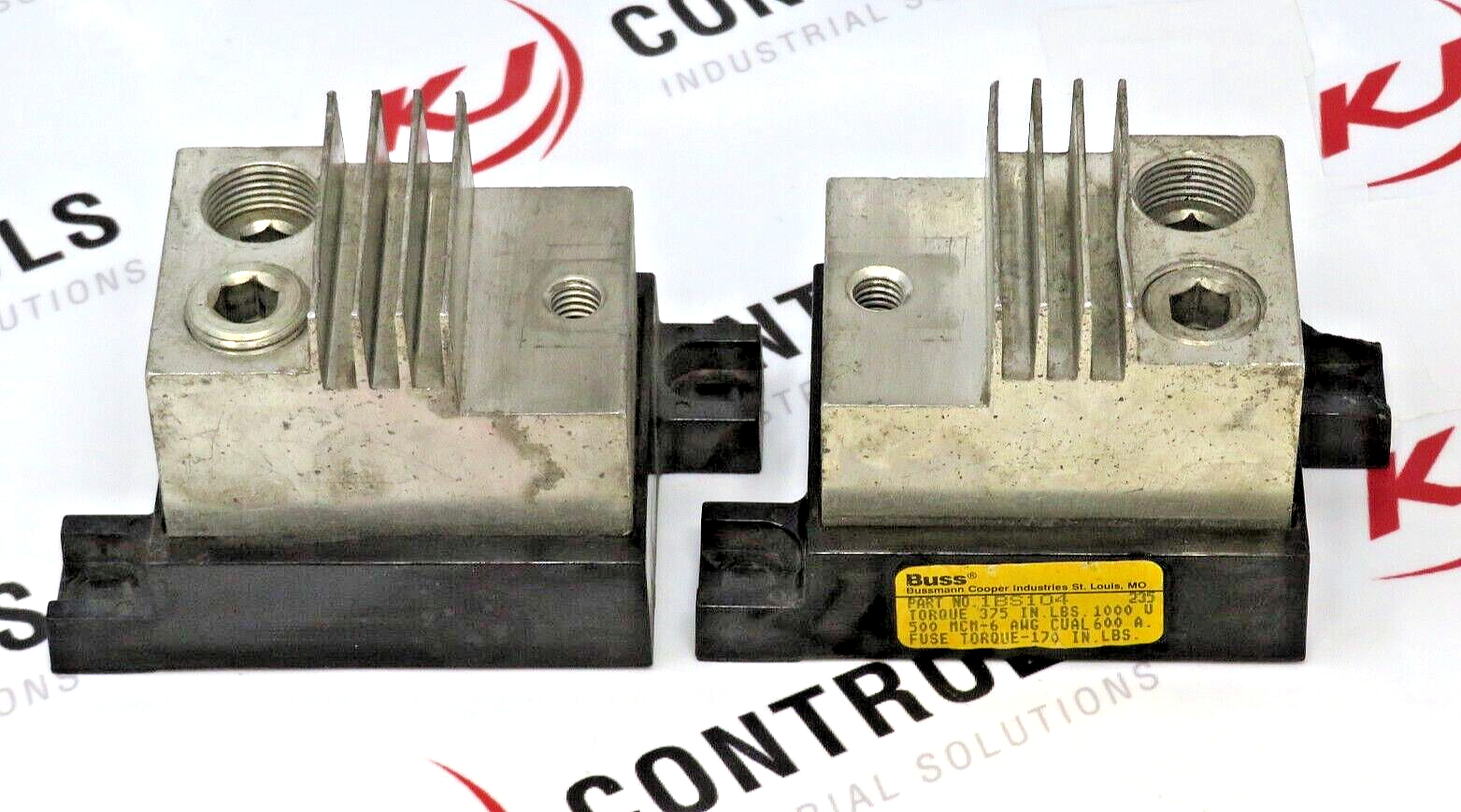 Eaton Bussmann 1BS104 Modular Fuse Block *** (Lot of 2) ***