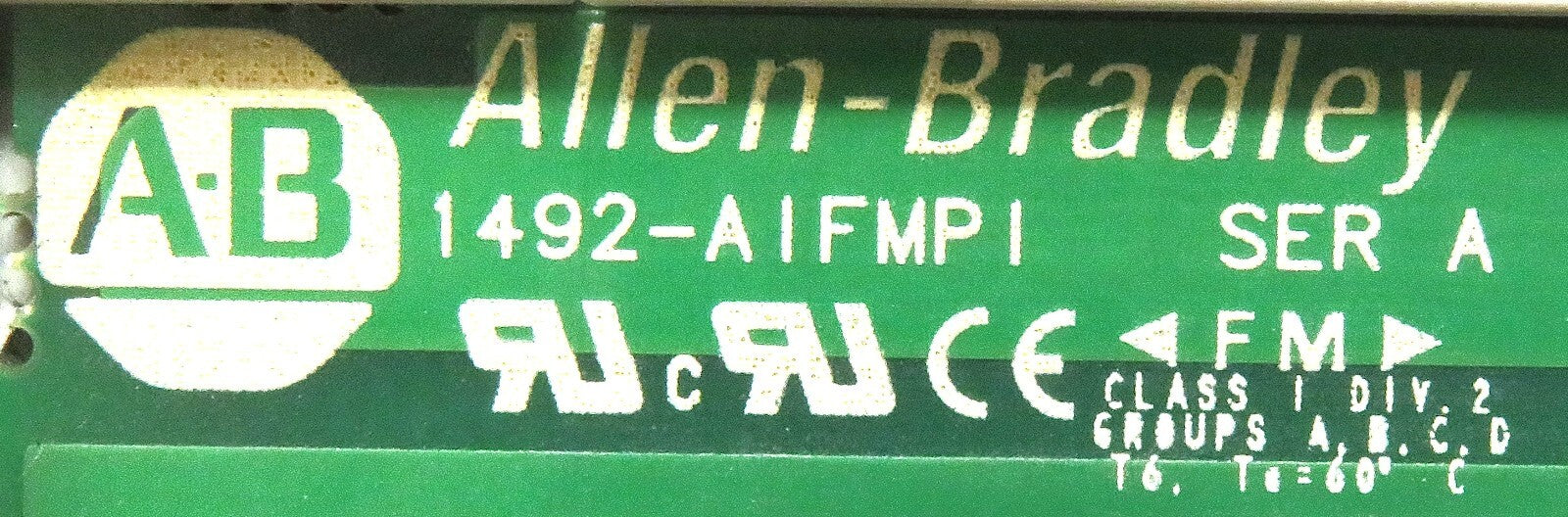Allen-Bradley 1492-AIFMPI Series A I/O Interface Module 8 In/2 Out Fusible3