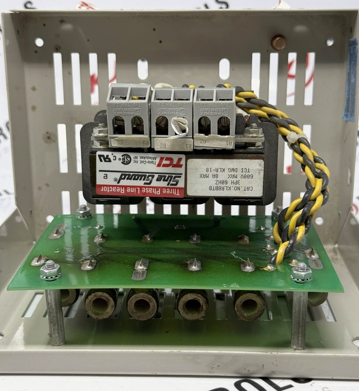 TCI Trans-Coil KLC8BE 3-Phase Guard Output Filter 8A 480V1