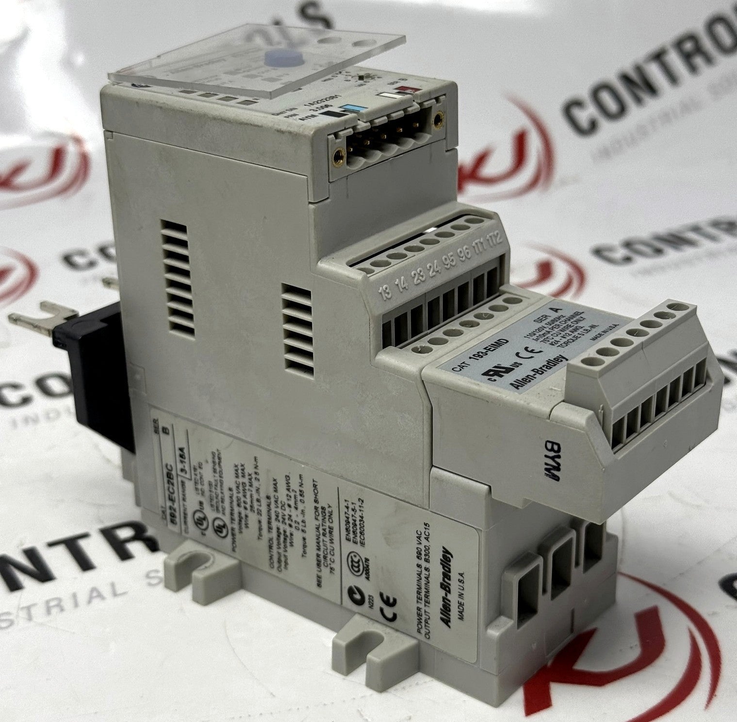 Allen-Bradley 592-EC2BC E3 Plus Overload Relay 3-15A2