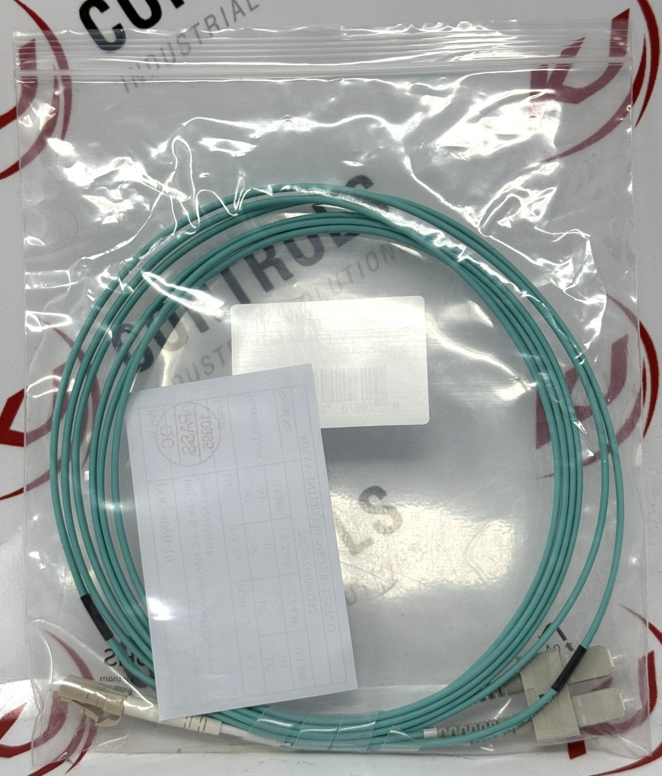FOC-409B-10 OM3 LC-SC Duplex Fiber Cable 10ft1