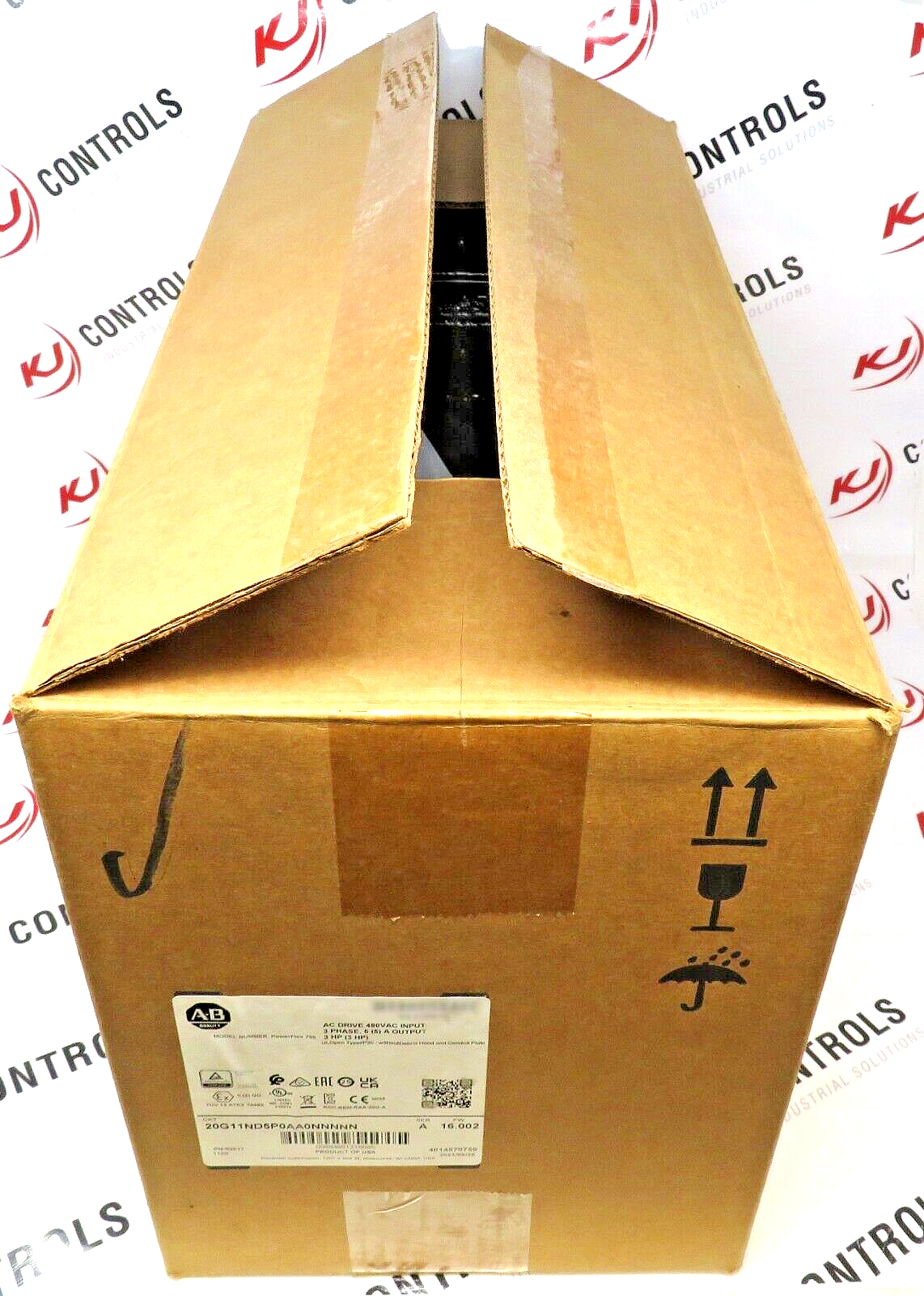 Allen-Bradley PowerFlex 755 AC Drive 20G11ND5P0AA0NNNNN 3HP 480V 3-Phase Refurb.