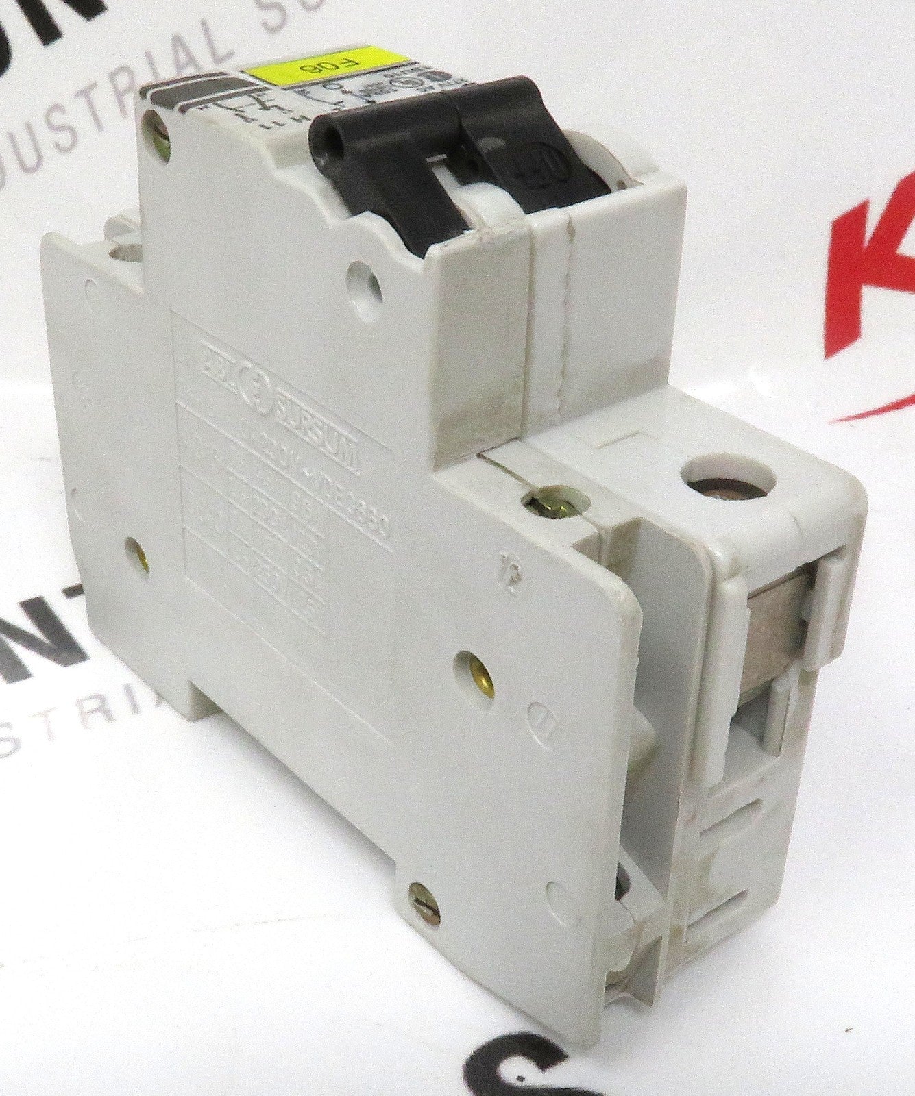ABL Sursum 1BU10 10A 1P 277V Circuit Breaker w/ H11 Aux Switch DIN Mount1