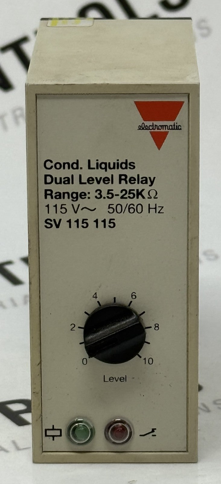 Electromatic SV115115 Conductive Liquid Dual Level Relay 115VAC0