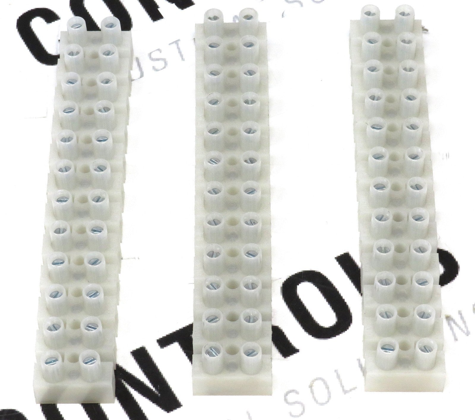 Weidmuller 0623500000 EKS 12/4 Terminal Block Strip 12-Position 4mm² (Lot of 3)0