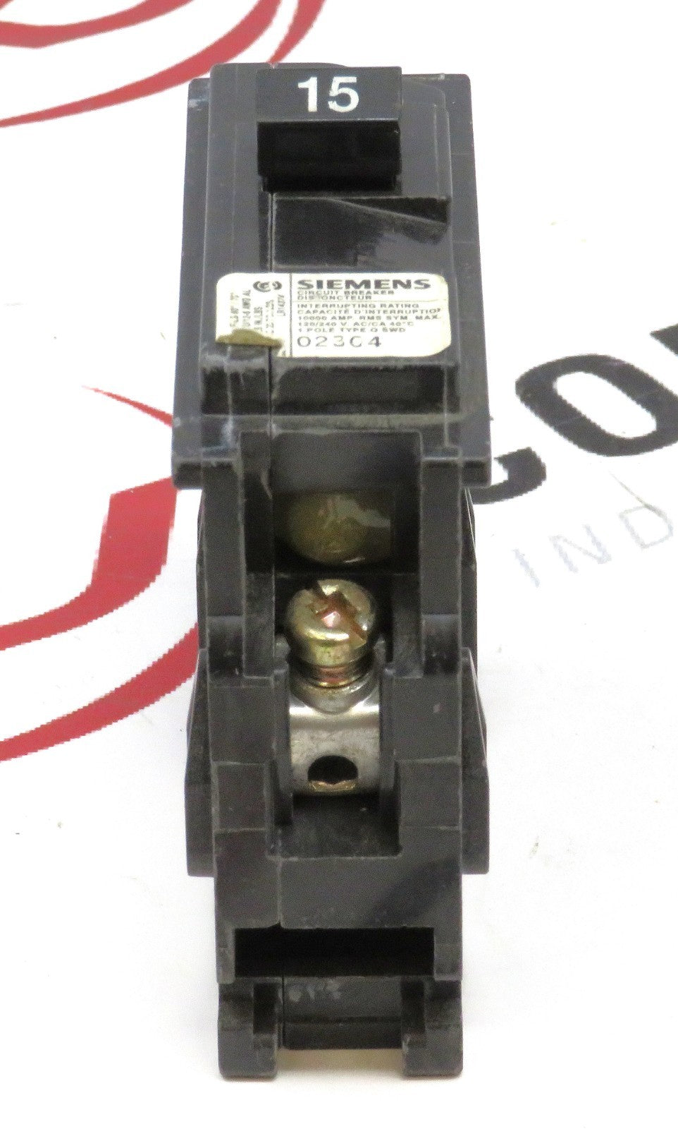 Siemens Q115 Type Q 15A 1-Pole 120/240V Circuit Breaker SWD Rated3