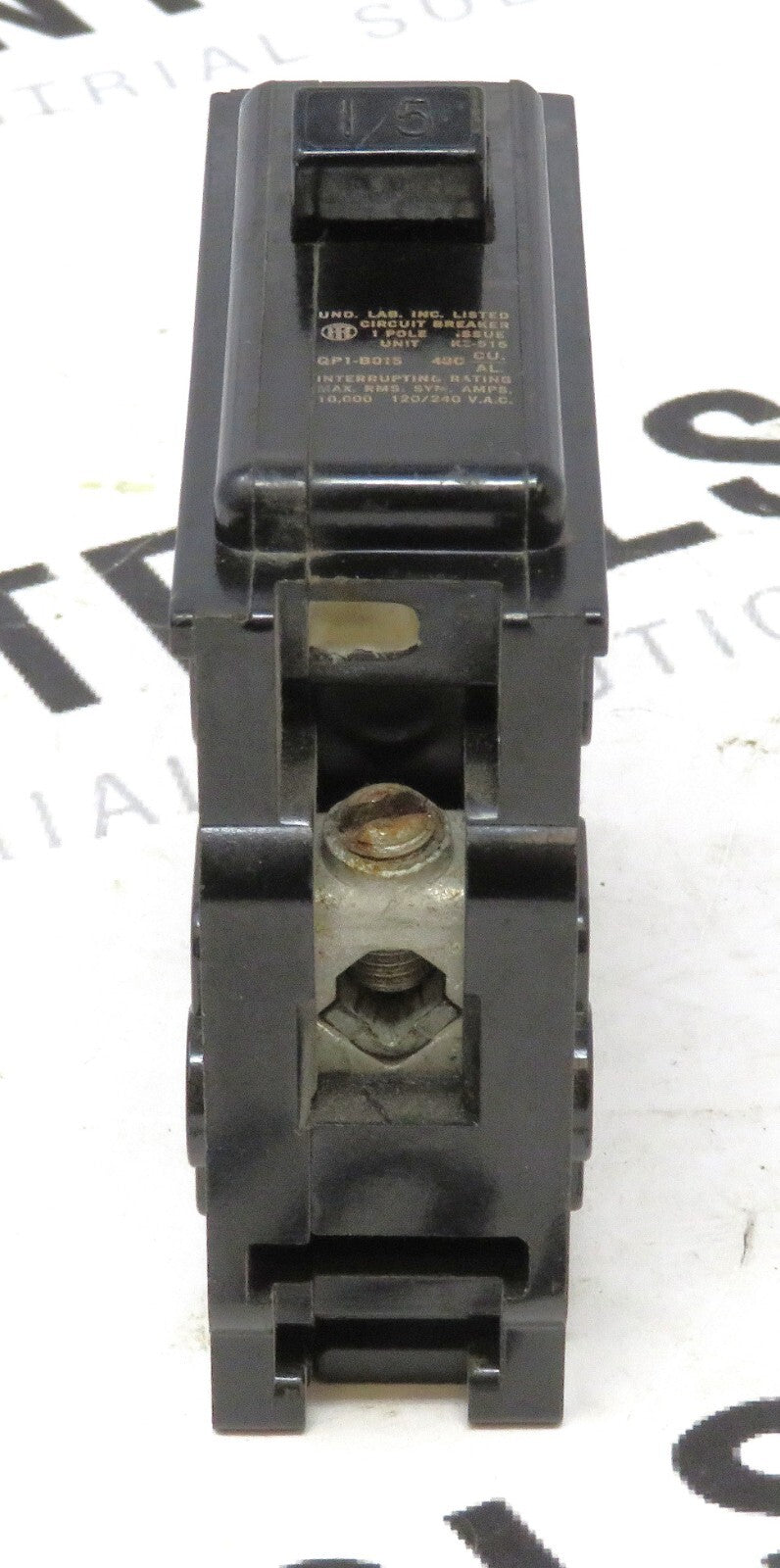 Siemens ITE QP1-B015 15A 1P 120/240V Circuit Breaker EQ-P Series3