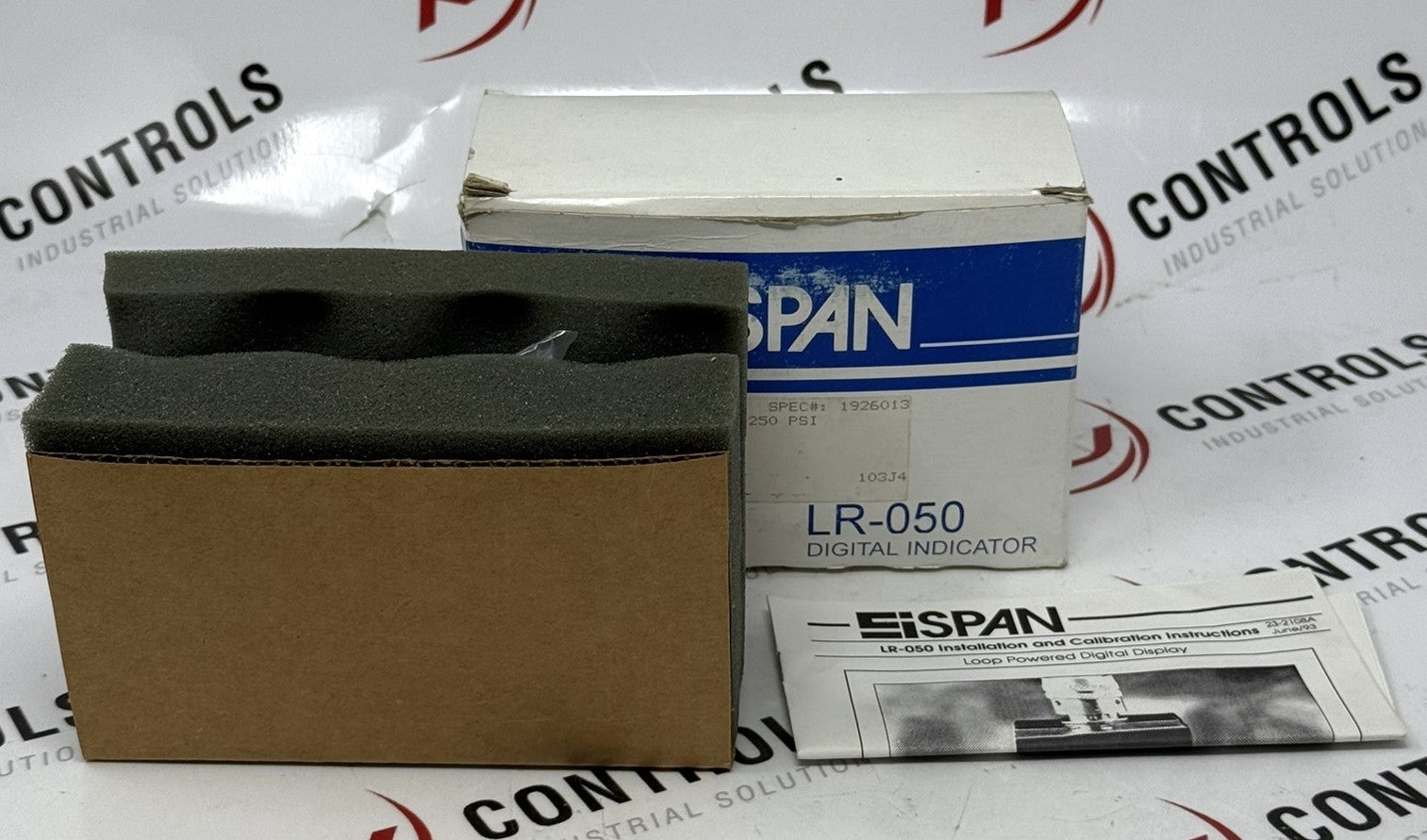 SPAN LR-050 Digital Indicator Pressure Transducer Display 0-250 PSI1