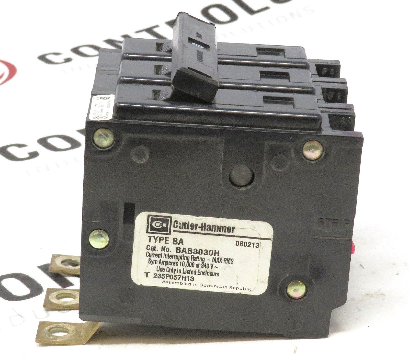 Eaton Cutler-Hammer BAB3030H 3P 30A 240V 10kA Circuit Breaker2