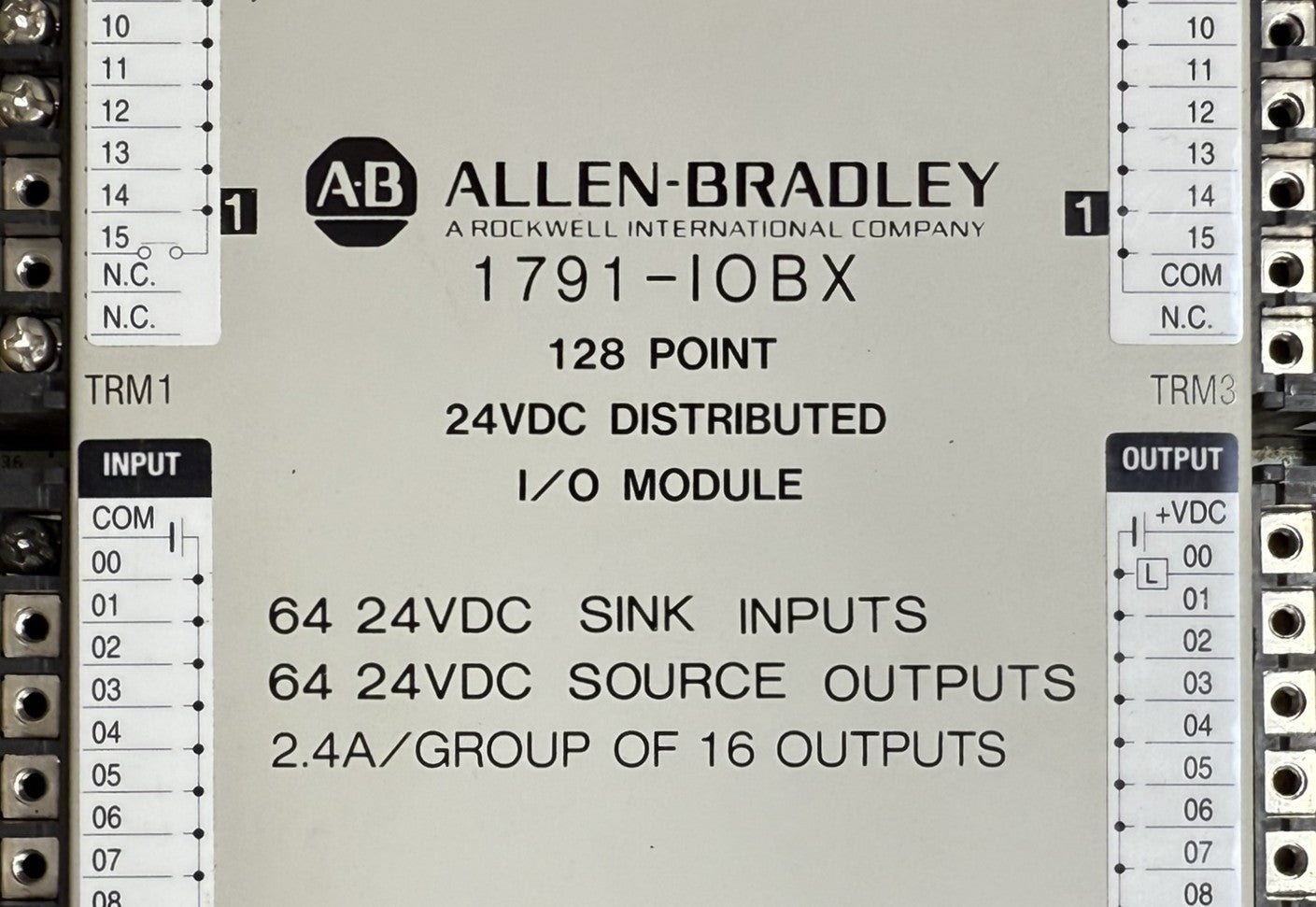 Allen-Bradley 1791-IOBX 128-Point Distributed Block I/O Module (Original Box)3