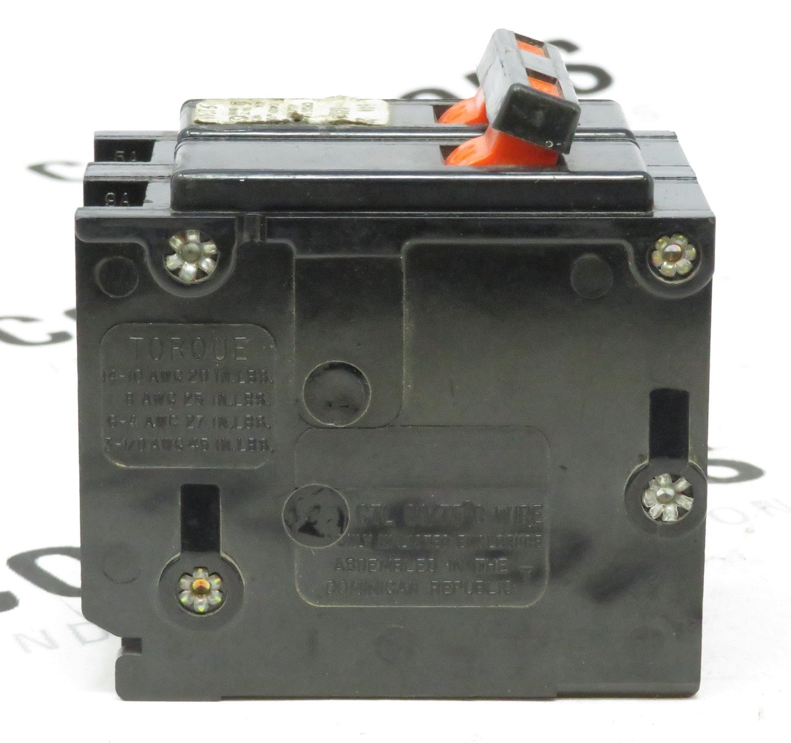 Eaton Westinghouse BR260 2-Pole 60A Circuit Breaker 120/240V Type BR 10kAIC1