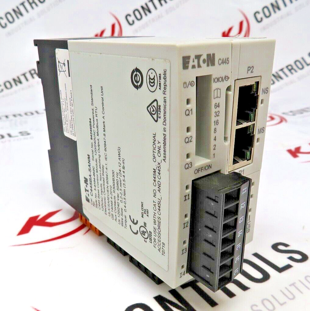 Eaton Power Xpert C445BA-SANM Intelligent Motor Management Relay