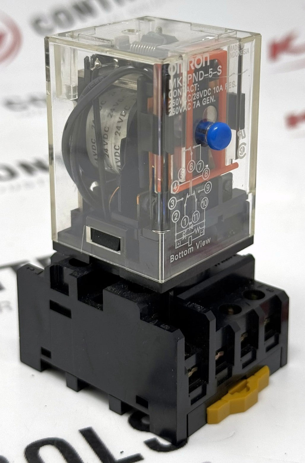 Omron MK3PND-5-S 11-Pin General Purpose Relay 3PDT 24VDC 10A1