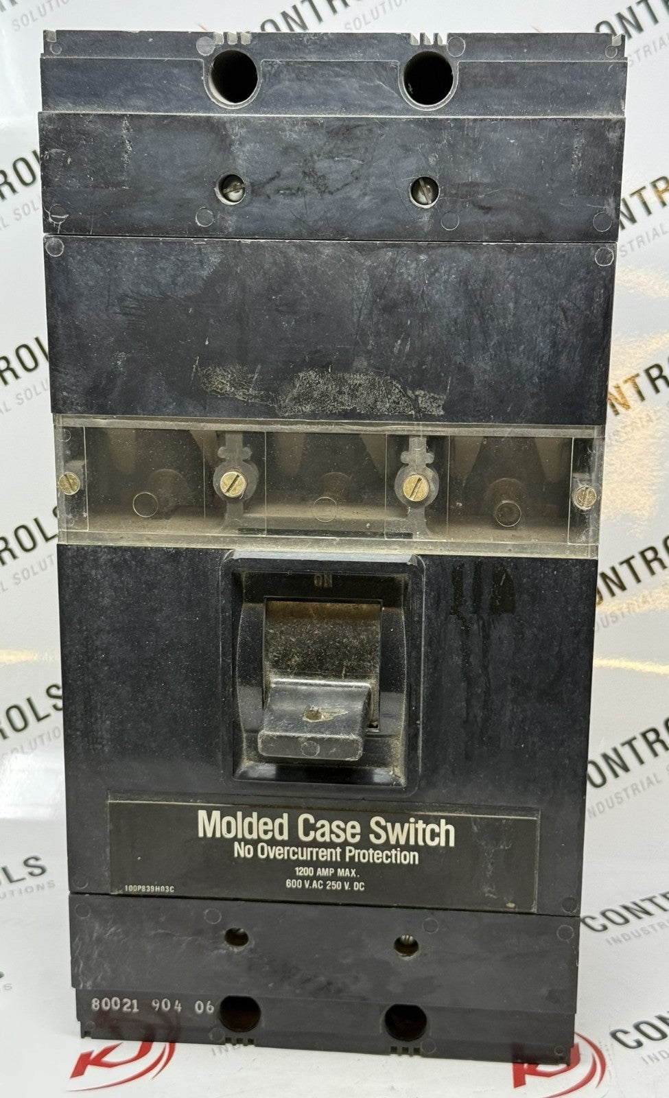 Westinghouse NB31200SNW 3-Pole Molded Case Circuit Breaker 1200A 600VAC0
