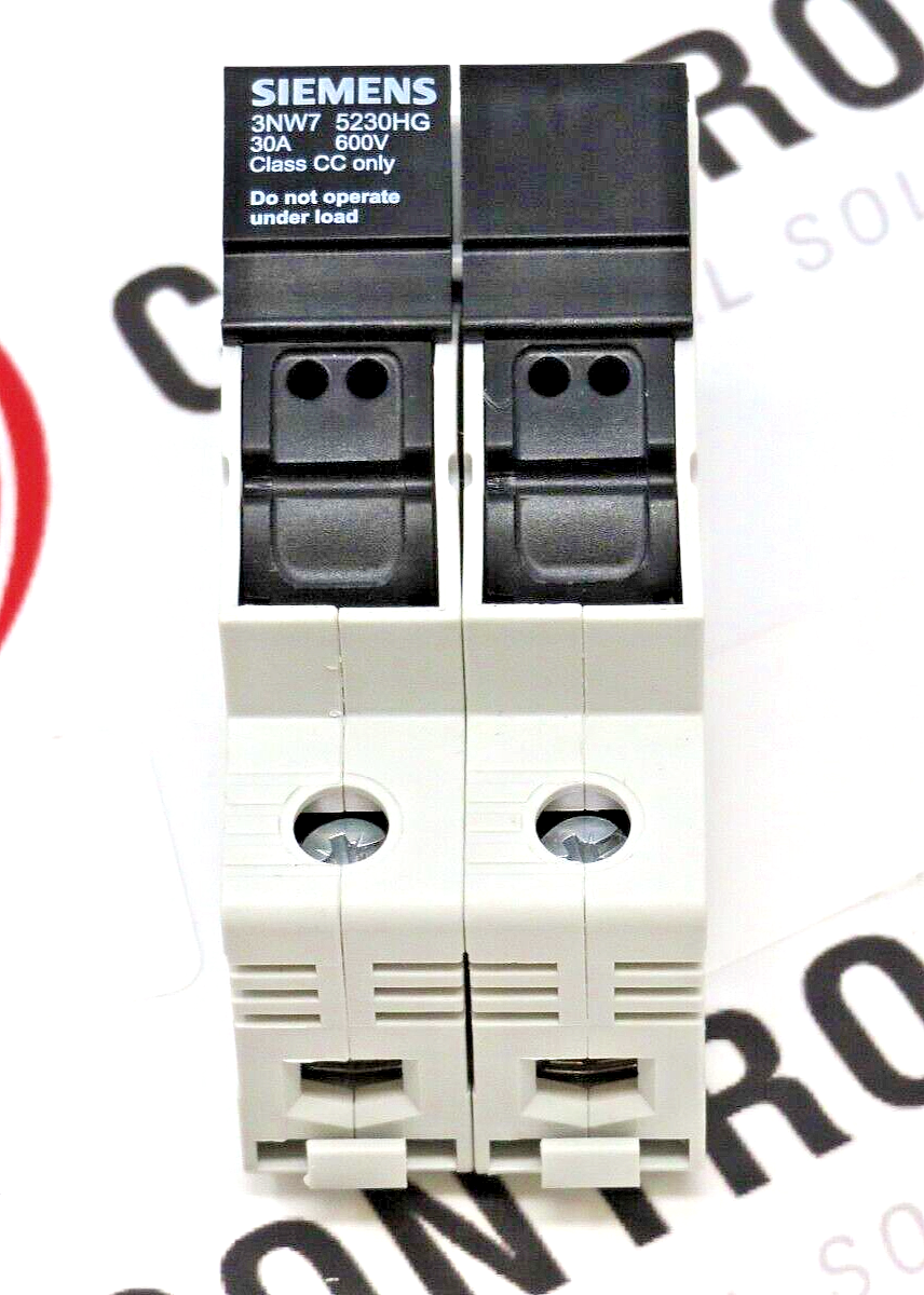 Siemens 3NW7523-0HG SITOR Class CC Fuse Holder (34DX) 30A 600V NH Size 2