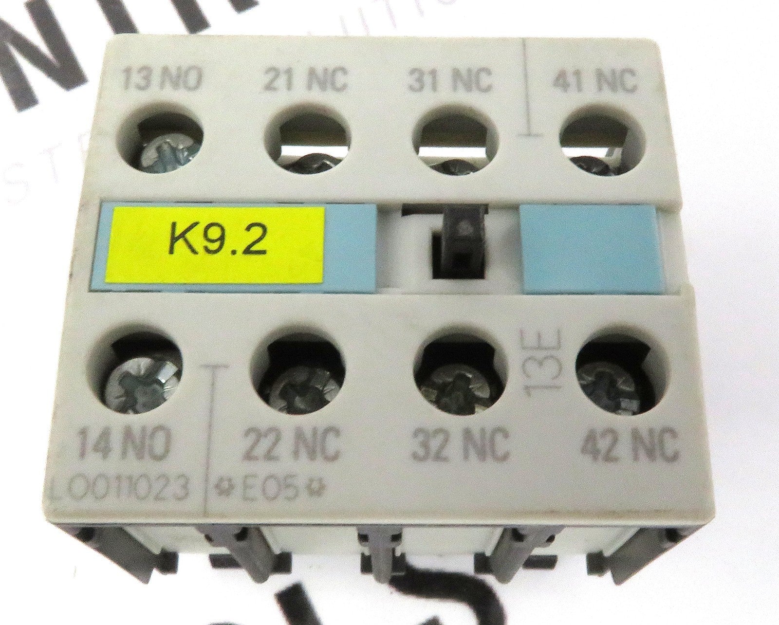 Siemens 3RH1921-1HA13 Auxiliary Contact Block 1NO+3NC 10A 690V S0-S32