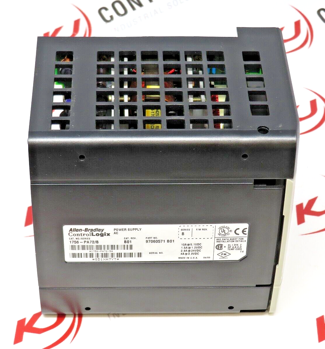 Allen-Bradley 1756-PA72 ControlLogix AC Power Supply