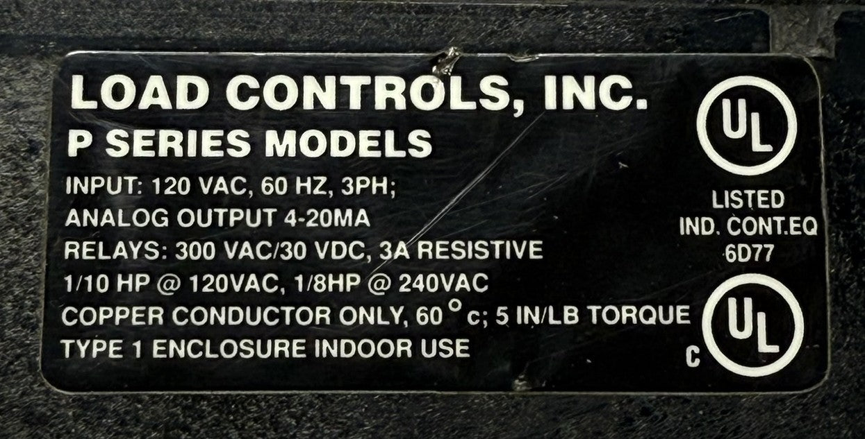 Load Controls Inc PFR-1550 Digital Load Monitor4