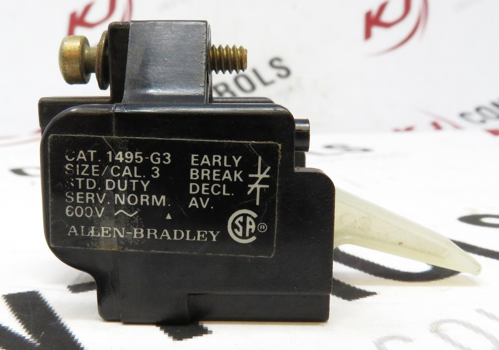 Allen-Bradley 1495-G3 Auxiliary Contact Early Break Size 3 600V (**Lot of 5**)2