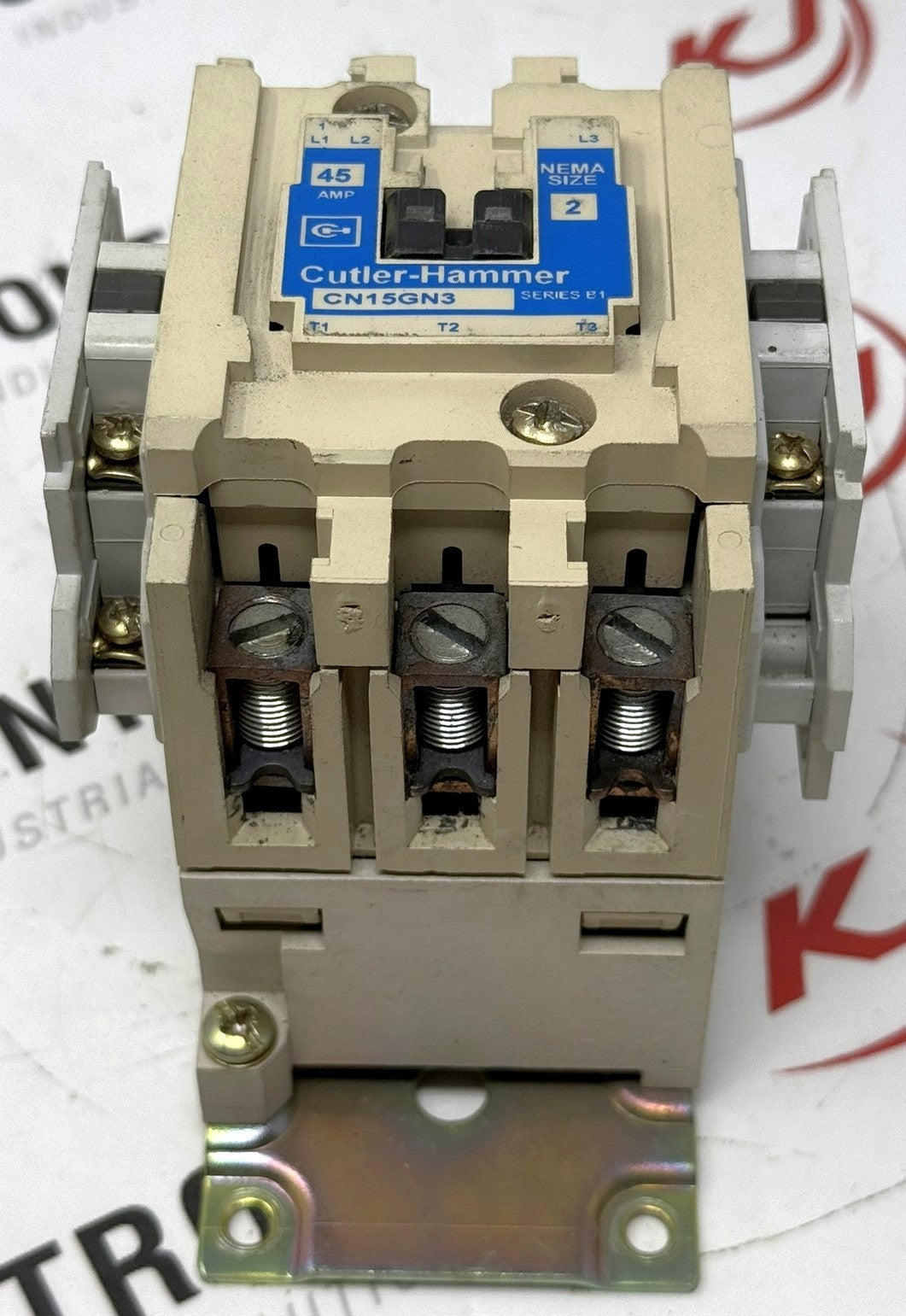 Cutler-Hammer CN15GN3 Size 2 3-Pole 45A Contactor 120VAC Coil0