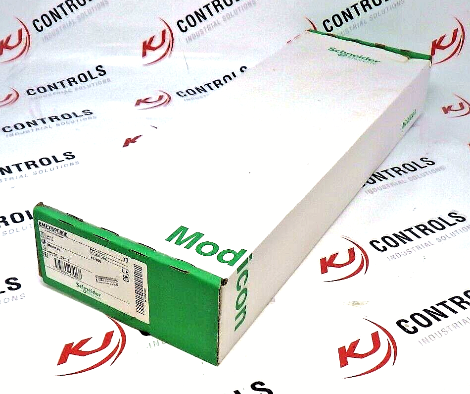 Schneider Electric BMEXBP0800 Modicon X80 Ethernet Backplane Rack, 8 Slots