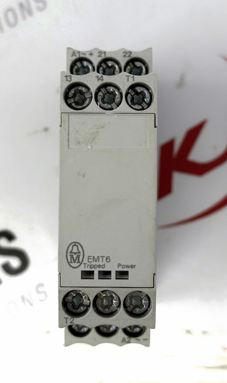 Moeller EMT6 Thermistor Motor Protection Relay 24-240VAC/DC3