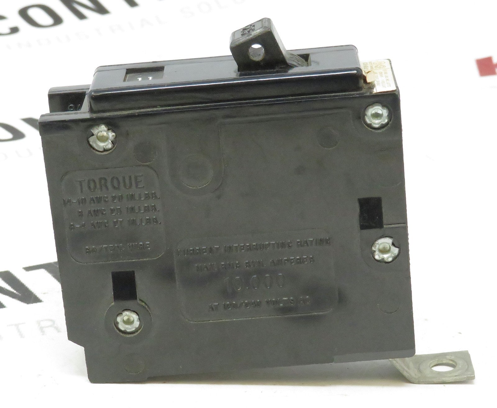 Eaton Westinghouse BA1025 Type BA 1-Pole 25A Circuit Breaker 120/240V1