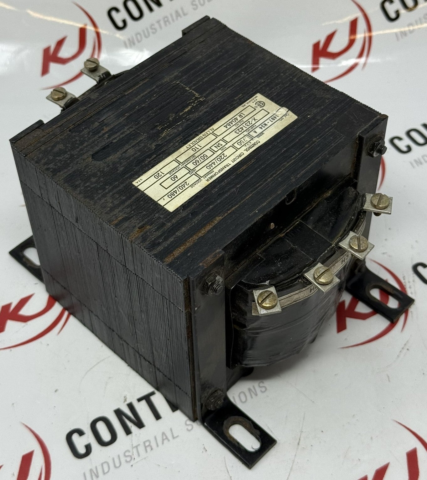 Allen-Bradley X-231423 Control Transformer 0.75 kVA2